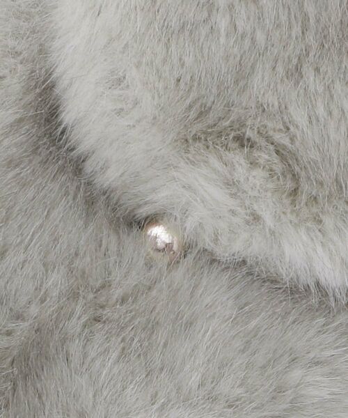 LAURA ASHLEY / ローラ アシュレイ 手袋 | 【指先2WAY】フェイクファーミトン | 詳細6