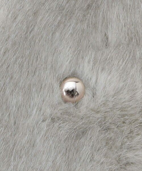 LAURA ASHLEY / ローラ アシュレイ 手袋 | 【指先2WAY】フェイクファーミトン | 詳細7