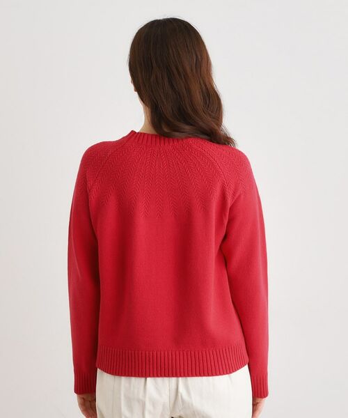 LAURA ASHLEY / ローラ アシュレイ ニット・セーター | 【洗える／同素材アイテムあり】求心ケーブル編み プルオーバーニット | 詳細15