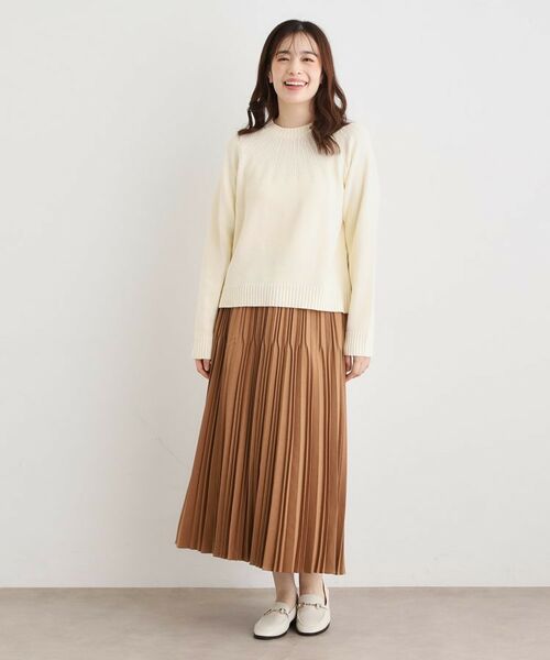 LAURA ASHLEY / ローラ アシュレイ ニット・セーター | 【洗える／同素材アイテムあり】求心ケーブル編み プルオーバーニット | 詳細3