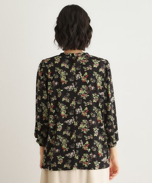 LAURA ASHLEY / ローラ アシュレイ チュニック | 【洗える／ジャージ素材／同柄アイテムあり】ベリーズ スペースド柄チュニック | 詳細7