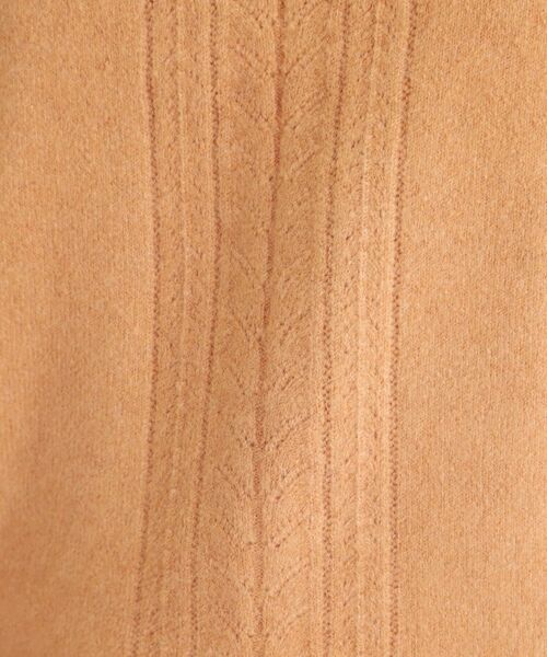 LAURA ASHLEY / ローラ アシュレイ ニット・セーター | 【FOX混／洗える／袖口フリル】 柄編みプルオーバーニット | 詳細16