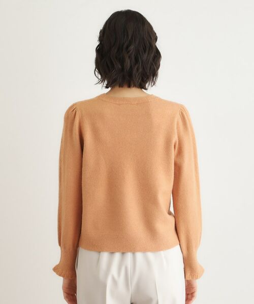 LAURA ASHLEY / ローラ アシュレイ ニット・セーター | 【FOX混／洗える／袖口フリル】 柄編みプルオーバーニット | 詳細23