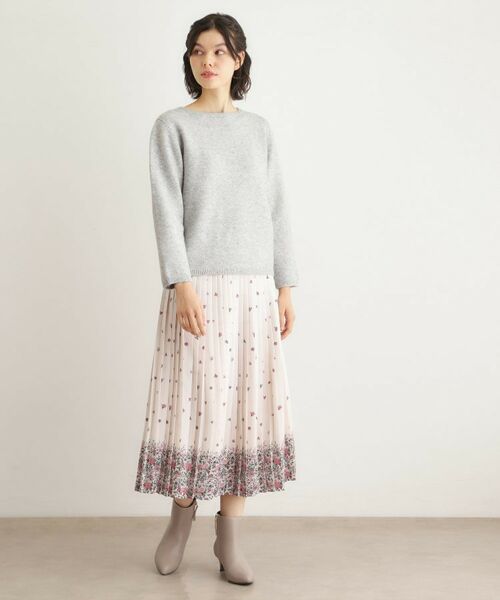 LAURA ASHLEY / ローラ アシュレイ ニット・セーター | 【洗える/ウール混】ミニスパンコール プルオーバーニット | 詳細2