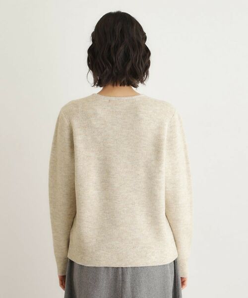 LAURA ASHLEY / ローラ アシュレイ ニット・セーター | 【モヘヤ混／洗える／ビジュー付き】プルオーバーニット | 詳細15