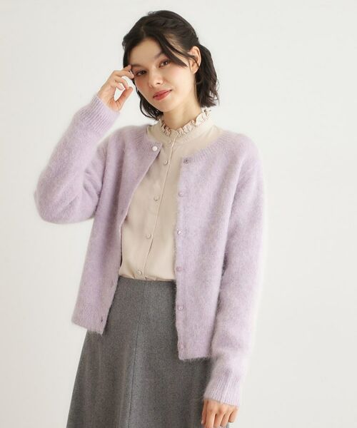 LAURA ASHLEY / ローラ アシュレイ カーディガン・ボレロ | 【人気デザイン！アルパカ混／ビジュー付き】ニットカーディガン | 詳細17