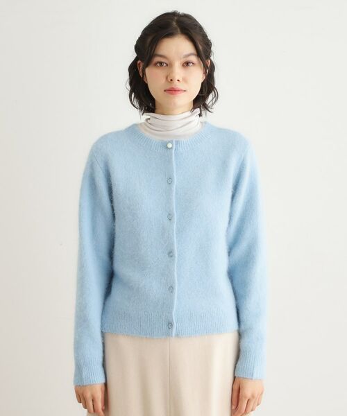 LAURA ASHLEY / ローラ アシュレイ カーディガン・ボレロ | 【人気デザイン！アルパカ混／ビジュー付き】ニットカーディガン | 詳細21