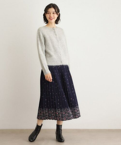 LAURA ASHLEY / ローラ アシュレイ カーディガン・ボレロ | 【人気デザイン！アルパカ混／ビジュー付き】ニットカーディガン | 詳細6