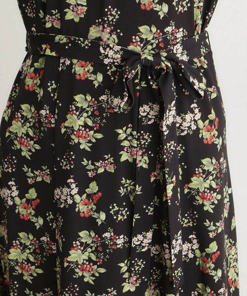 LAURA ASHLEY / ローラ アシュレイ ミニ丈・ひざ丈ワンピース | 【洗える/ジャージ素材/同柄アイテムあり】ベリーズ スペースド柄ワンピース | 詳細11