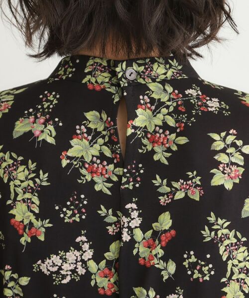 LAURA ASHLEY / ローラ アシュレイ ミニ丈・ひざ丈ワンピース | 【洗える/ジャージ素材/同柄アイテムあり】ベリーズ スペースド柄ワンピース | 詳細9