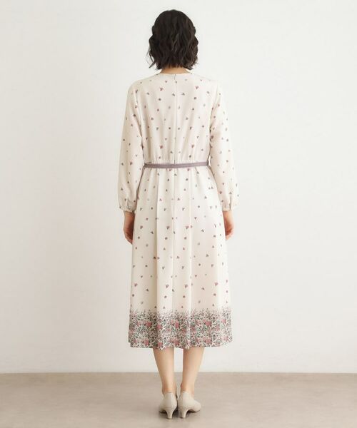 LAURA ASHLEY / ローラ アシュレイ ミニ丈・ひざ丈ワンピース | 【洗える／同柄アイテムあり】ライリー バタフライズ柄 ワンピース | 詳細11