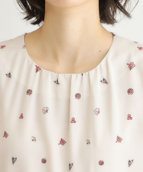 LAURA ASHLEY / ローラ アシュレイ ミニ丈・ひざ丈ワンピース | 【洗える／同柄アイテムあり】ライリー バタフライズ柄 ワンピース | 詳細12