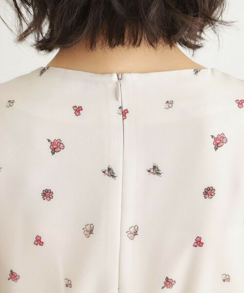 LAURA ASHLEY / ローラ アシュレイ ミニ丈・ひざ丈ワンピース | 【洗える／同柄アイテムあり】ライリー バタフライズ柄 ワンピース | 詳細13