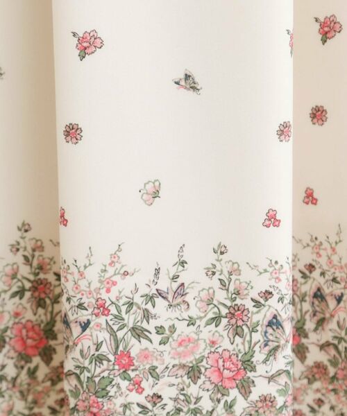 LAURA ASHLEY / ローラ アシュレイ ミニ丈・ひざ丈ワンピース | 【洗える／同柄アイテムあり】ライリー バタフライズ柄 ワンピース | 詳細4