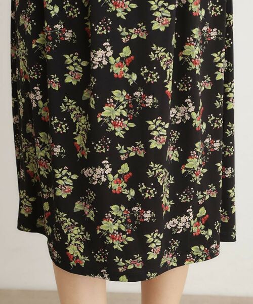 LAURA ASHLEY / ローラ アシュレイ スカート | 【洗える／ジャージ素材／同柄アイテムあり】ベリーズ スペースド柄スカート | 詳細10