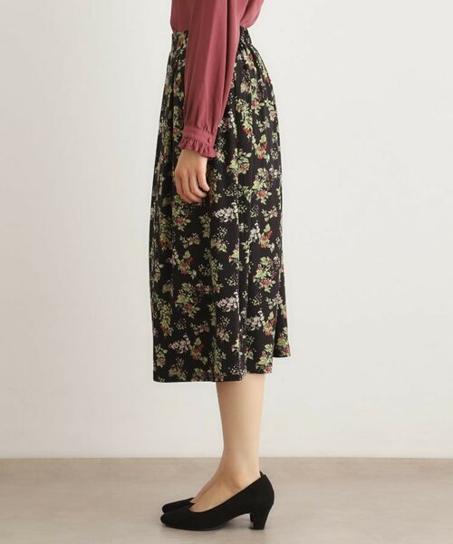 LAURA ASHLEY / ローラ アシュレイ スカート | 【洗える／ジャージ素材／同柄アイテムあり】ベリーズ スペースド柄スカート | 詳細6