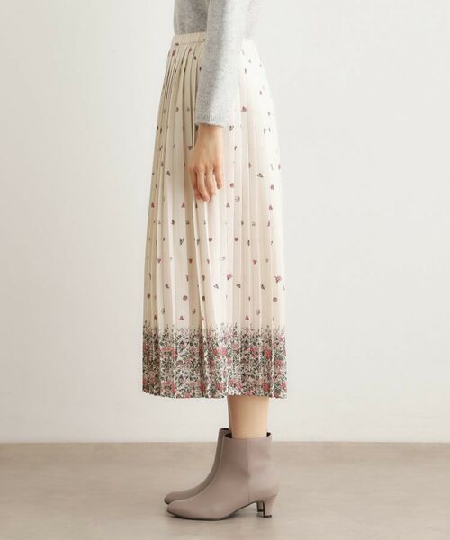 LAURA ASHLEY / ローラ アシュレイ ロング・マキシ丈スカート | 【洗える／同柄アイテムあり】ライリー バタフライズ柄 プリーツスカート | 詳細10