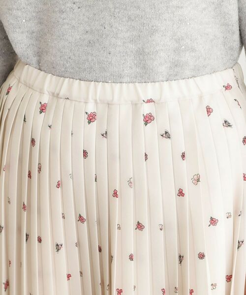 LAURA ASHLEY / ローラ アシュレイ ロング・マキシ丈スカート | 【洗える／同柄アイテムあり】ライリー バタフライズ柄 プリーツスカート | 詳細12