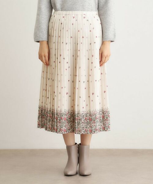 LAURA ASHLEY / ローラ アシュレイ ロング・マキシ丈スカート | 【洗える／同柄アイテムあり】ライリー バタフライズ柄 プリーツスカート | 詳細9