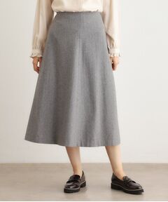 LAURA ASHLEY / ローラ アシュレイ ロング・マキシ丈スカート | 【ウール混】フレアスカート