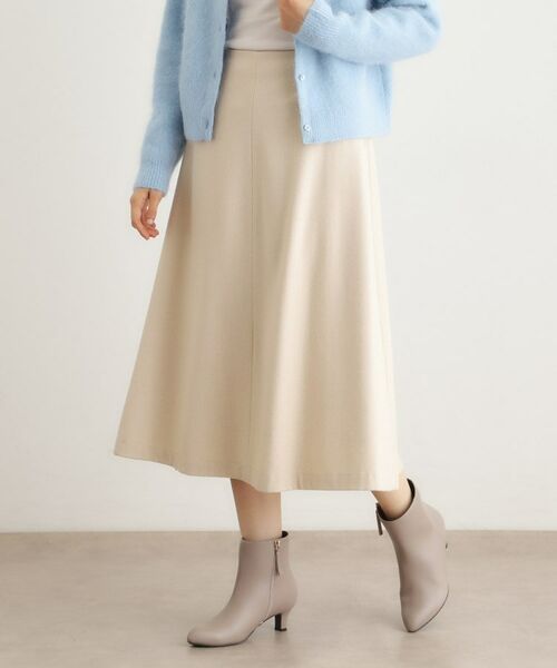 LAURA ASHLEY / ローラ アシュレイ ロング・マキシ丈スカート | 【ウール混】フレアスカート | 詳細1