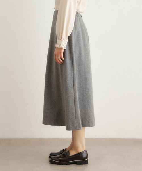 LAURA ASHLEY / ローラ アシュレイ ロング・マキシ丈スカート | 【ウール混】フレアスカート | 詳細10