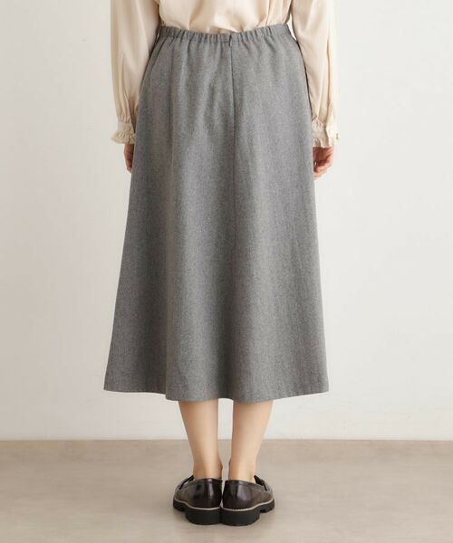 LAURA ASHLEY / ローラ アシュレイ ロング・マキシ丈スカート | 【ウール混】フレアスカート | 詳細11