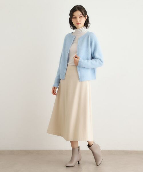 LAURA ASHLEY / ローラ アシュレイ ロング・マキシ丈スカート | 【ウール混】フレアスカート | 詳細2