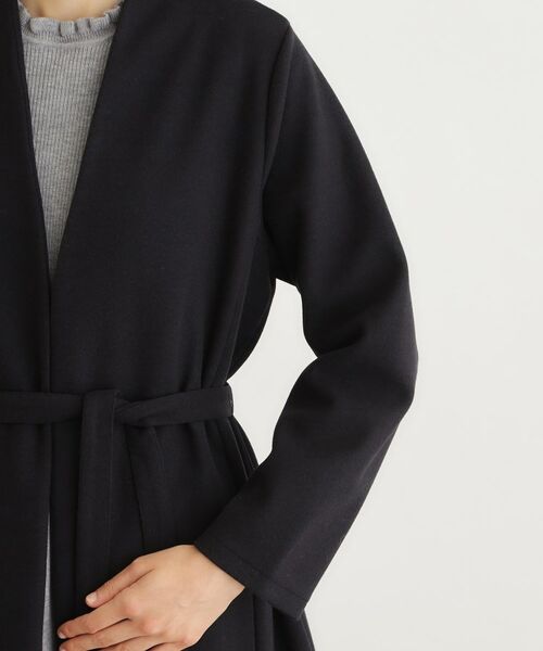 LAURA ASHLEY / ローラ アシュレイ その他アウター | 【洗える/ウールレット】着流しロングコート | 詳細13