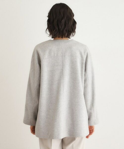 LAURA ASHLEY / ローラ アシュレイ その他アウター | 【ウール混/ビジューボタン】ミドル丈コート | 詳細11