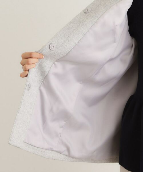 LAURA ASHLEY / ローラ アシュレイ その他アウター | 【ウール混/ビジューボタン】ミドル丈コート | 詳細16