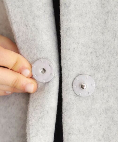 LAURA ASHLEY / ローラ アシュレイ その他アウター | 【ウール混/ビジューボタン】ミドル丈コート | 詳細17