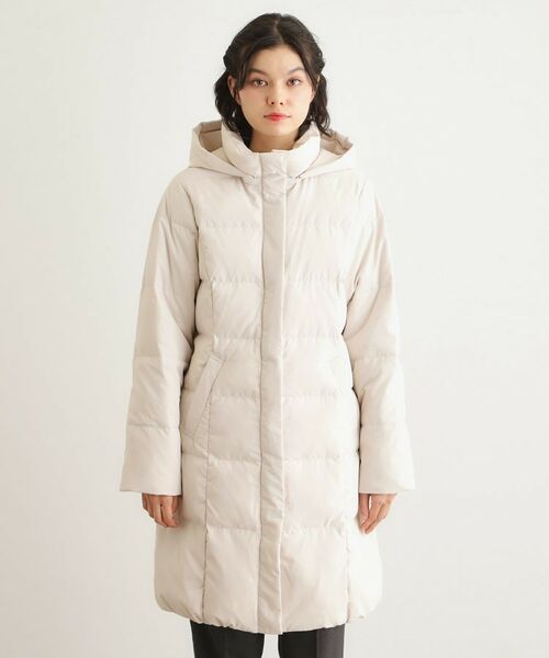 LAURA ASHLEY / ローラ アシュレイ ダウンジャケット・ベスト | 【ダウン使用/同柄アイテムあり】ライリー バタフライズ柄ロングダウンコート | 詳細13