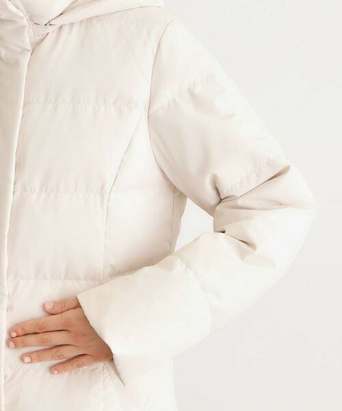 LAURA ASHLEY / ローラ アシュレイ ダウンジャケット・ベスト | 【ダウン使用/同柄アイテムあり】ライリー バタフライズ柄ロングダウンコート | 詳細18