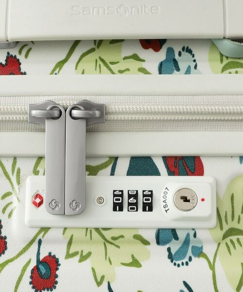 LAURA ASHLEY / ローラ アシュレイ トラベルバッグ | 【STORY・InRed掲載！LAURA ASHLEY× Samsonite】ロサ サンクタ柄 スーツケース | 詳細15