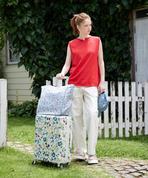 LAURA ASHLEY / ローラ アシュレイ トラベルバッグ | 【STORY・InRed掲載！LAURA ASHLEY× Samsonite】ロサ サンクタ柄 スーツケース | 詳細20