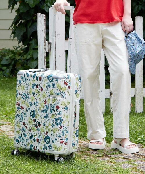 LAURA ASHLEY/ローラ アシュレイ 【STORY掲載!LAURA ASHLEY× Samsonite】ロサ サンクタ柄 スーツケース アイボリー(104) 00