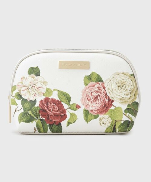 LAURA ASHLEY/ローラ アシュレイ カミール柄 ポーチ アイボリー(104) 00(FREE) LAURA ASHLEY/ローラ アシュレイ カミール柄 ポーチ アイボリー(104) 00(FREE)