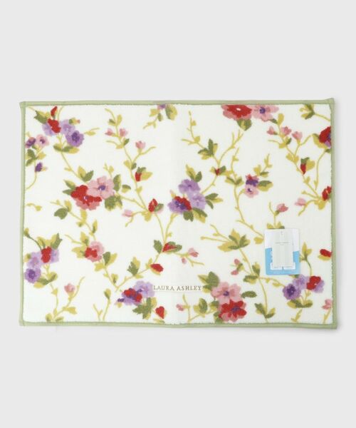 LAURA ASHLEY/ローラ アシュレイ プライオリー柄 バスマット ミントグリーン(121) 00(FREE) LAURA ASHLEY/ローラ アシュレイ プライオリー柄 バスマット ミントグリーン(121) 00(FREE)