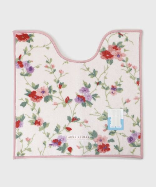LAURA ASHLEY / ローラ アシュレイ バスグッズ | プライオリー柄 トイレマット | 詳細1