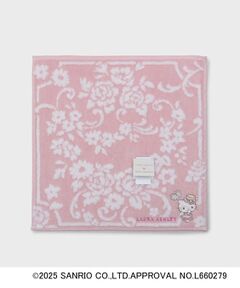 LAURA ASHLEY / ローラ アシュレイ ハンカチ | 【サンリオキャラクターズ コラボ】ハローキティ＆花　タオルハンカチ