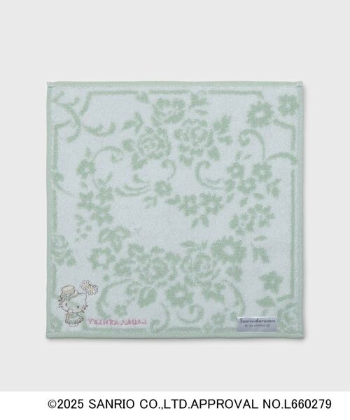 LAURA ASHLEY / ローラ アシュレイ ハンカチ | 【サンリオキャラクターズ コラボ】ハローキティ＆花　タオルハンカチ | 詳細2