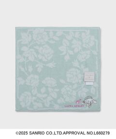 LAURA ASHLEY / ローラ アシュレイ ハンカチ | シナモロール＆バラ　タオルハンカチ