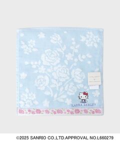 LAURA ASHLEY / ローラ アシュレイ ハンカチ | 【サンリオキャラクターズ コラボ】ハローキティ＆バラ タオルハンカチ