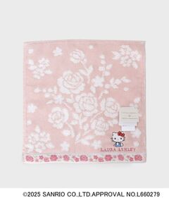 LAURA ASHLEY / ローラ アシュレイ ハンカチ | 【サンリオキャラクターズ コラボ】ハローキティ＆バラ タオルハンカチ