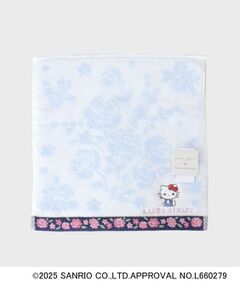 LAURA ASHLEY / ローラ アシュレイ ハンカチ | 【サンリオキャラクターズ コラボ】ハローキティ＆バラ タオルハンカチ