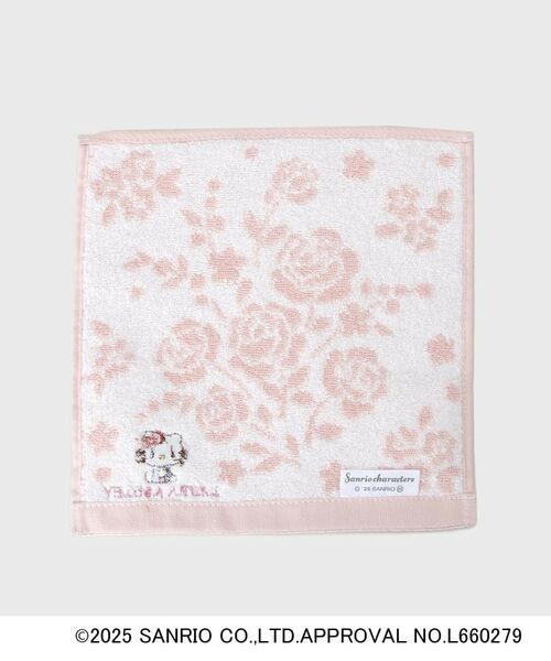 LAURA ASHLEY / ローラ アシュレイ ハンカチ | 【サンリオキャラクターズ コラボ】ハローキティ＆バラ タオルハンカチ | 詳細2