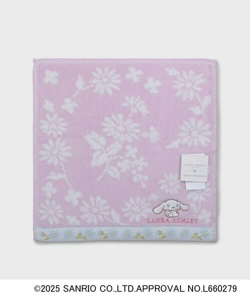 LAURA ASHLEY/ローラ アシュレイ シナモロール&マーガレット タオルハンカチ ピンク(171) 00(FREE) LAURA ASHLEY/ローラ アシュレイ シナモロール&マーガレット タオルハンカチ ピンク(171) 00(FREE)