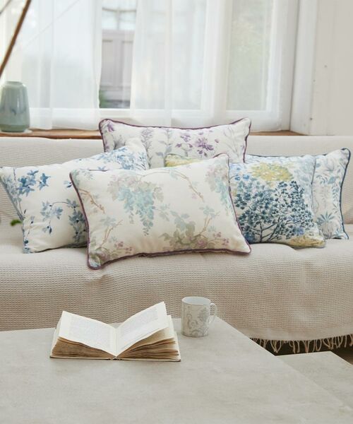 LAURA ASHLEY / ローラ アシュレイ インテリア・インテリア雑貨 | 【英国ローラ アシュレイ生地使用】アップサイクルクッション | 詳細16