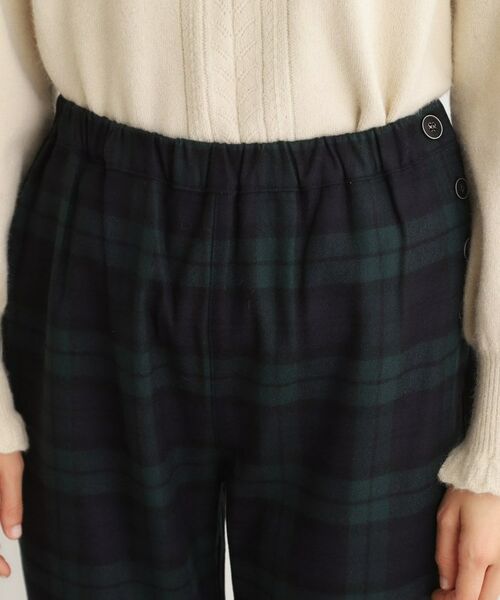 LAURA ASHLEY / ローラ アシュレイ パンツ | 【日本製】カシミヤ混ストレッチパンツ | 詳細12